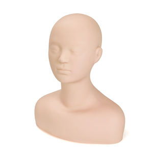 Cosmetology <b>Training</b> Mannequin <b>Head</b> Tattoo Practice Model for Permanent Makeup and Tattoo Artists - Product Image 3