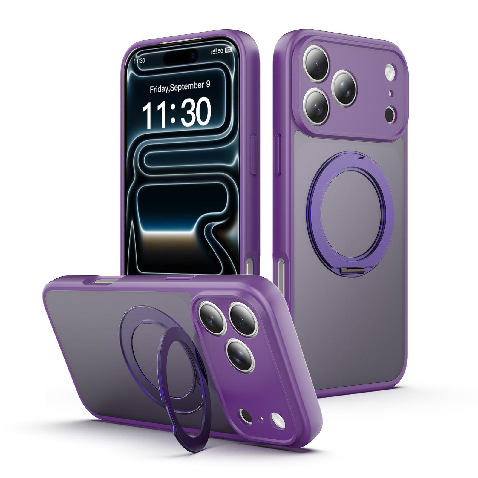 สีม่วงเข้ม