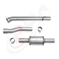 Tuyau d'échappement en acier inoxydable de 4 pouces pour Ram 6.7L 2019-2024 & PDF avec silencieux