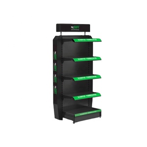 Giá để hàng siêu thị hai mặt, siêu bền, siêu nhẹ, bằng kim loại, dùng cho cửa hàng bán lẻ, trưng bày tiện lợi - Product Image 5