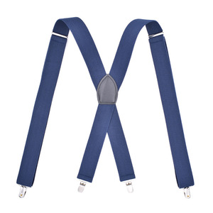 2025 pantaloni a Clip in pelle nera tipo X da <span class=keywords><strong>uomo</strong></span> con <span class=keywords><strong>bretelle</strong></span> con <span class=keywords><strong>bretelle</strong></span> a 4 Clip regolabili alla moda in magazzino - Product Image 3