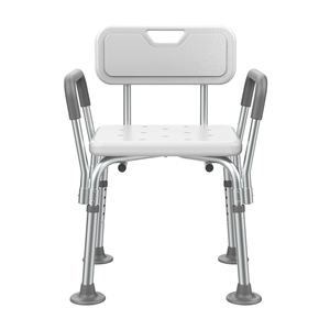 <span class=keywords><strong>Chaise</strong></span> de douche de qualité médicale avec accoudoirs et dossier, <span class=keywords><strong>chaise</strong></span> de bain robuste pour personnes handicapées et soins à domicile - Product Image 4