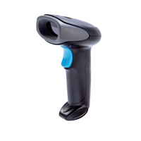 Lecteur de codes-barres laser portable haute performance, lecteur de codes-barres sans fil CCD