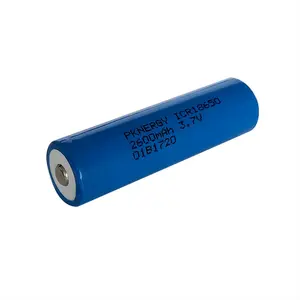 Batteries d'origine 18650 de haute qualité 3.7v 2600mah batterie rechargeable batterie lithium-ion portable pour l'énergie