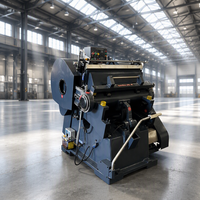 Machine de découpe et de rainurage manuelle à plateau pour boîtes à pizza, gâteaux et fruits en carton, haute sécurité, prix usine