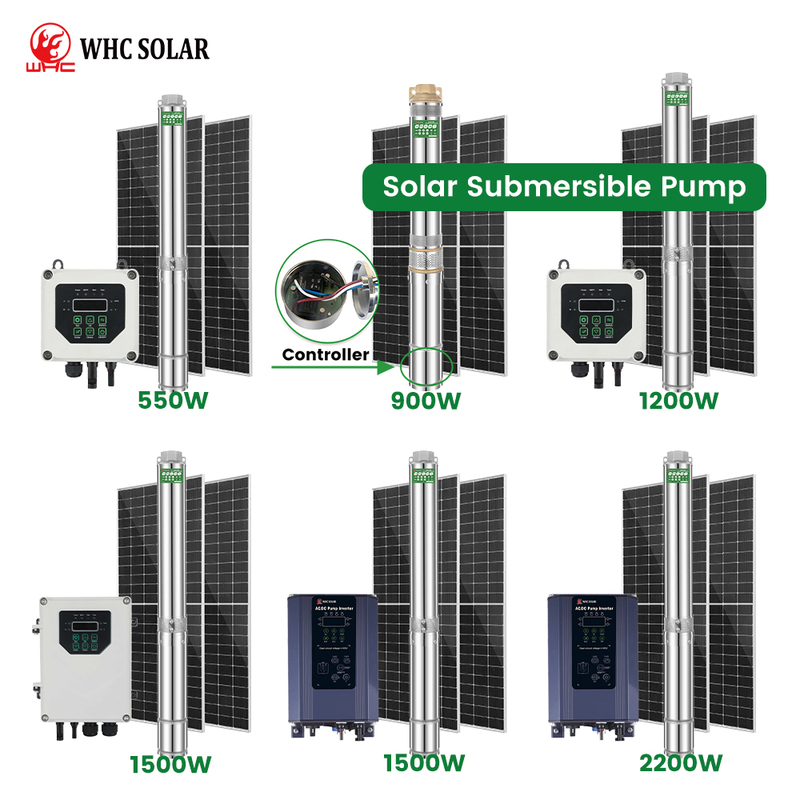 WHC Solar Water Pumping Machine 1HP