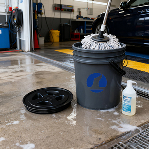 5 galones 20L 30L 25L 60L Fábrica al por mayor Cubo de lavado de coches Gama tapa de plástico de alta calidad Cubo redondo para detalles de automóviles para la venta - Product Image 6
