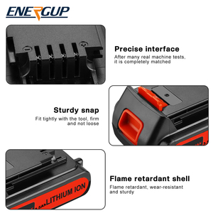 Cho đen Decker lbxr20 <span class=keywords><strong>20V</strong></span> Max <span class=keywords><strong>Lithium</strong></span> Ion Battery Pack thay thế tương thích cho Cordless khoan tác động điều khiển và các công cụ điện - Product Image 6
