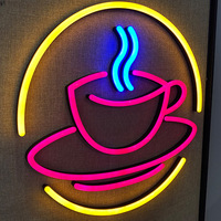 Enseignes lumineuses LED néon personnalisées, panneaux publicitaires, éclairage d'ambiance pour bars et restaurants, lumières murales tendance, conception gratuite, fabrication chinoise, montage mural
