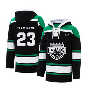 Kişiselleştirilmiş özel logo süblimasyon baskı boş buz hokeyi Jersey toptan takım erkekler yüksek kaliteli hokey uygulama forması - Product Image 1