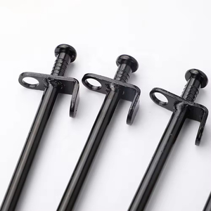 Estacas de Acero Forjado de Alta Resistencia de 40 cm para Tiendas de Campaña, Color Negro, Equipo de Camping con 1 Año de Garantía, Venta al por Mayor - Product Image 4