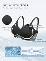Soutiens-gorge d'allaitement personnalisés sans coutures ondulées pour la maternité, bralettes confortables sans armatures pour l'allaitement