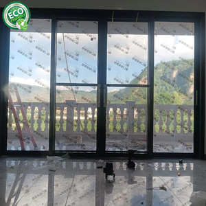 Villa Aluminum <b>Sliding</b> Doors With Double Tempered Glass Weatherproof Design - Product Image 5