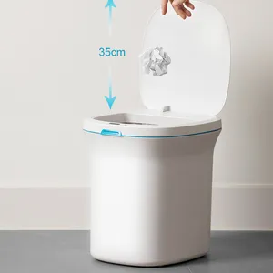 Vacuum Large Smart Bin Touchless Trash Bin Automatic Kitchen Trash Can