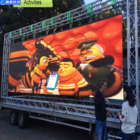 Pushun Tam Renkli LED Su Geçirmez Yüksek Parlaklık Yüksek Yenileme Hızlı Sahne Etkinlikleri Video Duvar Panel Ekran Konser P3.91 Ekran