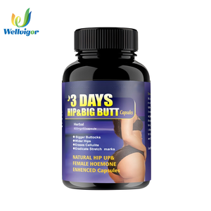 Capsules de renforcement et d'agrandissement des fesses et des seins à base de plantes, marque Orcas, marque privée, best-seller, pour le gain de poids - Product Image 1