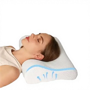 Almohada Ortopédica de Espuma Viscoelástica <span class=keywords><strong>HNOS</strong></span> para Niños y Bebés - Uso para Lactancia y Sueño, Forma Trapezoidal Personalizable, Antibacteriana - Product Image 3