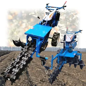 Landwirtschafts-Mikro-Anbaumgrube Chain Trencher-Gräbermaschine Graben-Gräbermaschine für Rohrleitung