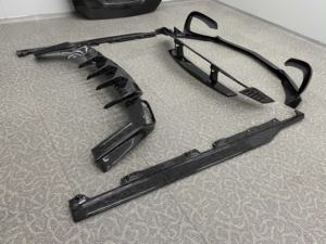 Kit carrosserie en fibre de carbone de haute qualité de style R, compatible avec <span class=keywords><strong>AMG</strong></span> GT <span class=keywords><strong>GTS</strong></span>, parfait - Product Image 4