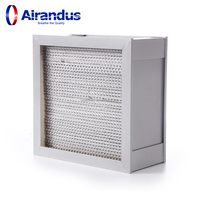 NOUVEAUX Filtres à air de ventilation HEPA à haute efficacité et économie d'énergie en acier inoxydable HVACR pour immeubles de bureaux