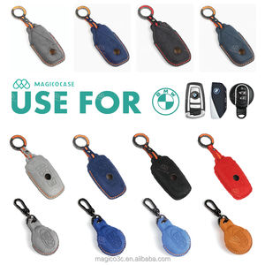 <span class=keywords><strong>Porte</strong></span>-clés de haute qualité en Alcantara italien, texture confortable, accessoire pour clés de voiture pour Benz BMW Audi Porsche VW - Product Image 5