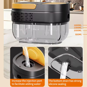 เครื่องทำความสะอาดไอน้ำแรงดันสูง อุณหภูมิสูง 220V/110V ความจุ 1200 มล. สำหรับใช้ในครัวเรือน ขนาดกะทัดรัด ผลิตจากโรงงาน - Product Image 2