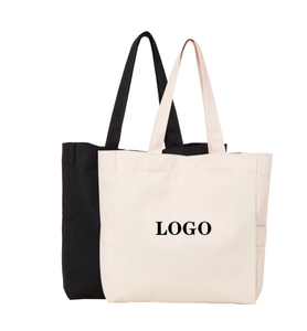 Sac en toile personnalisé avec logo, sac de shopping en toile de coton personnalisé, sac de mode - Product Image 4