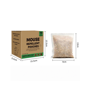 Sachets répulsifs et désodorisants écologiques pour souris, solution contre les rongeurs en intérieur et en extérieur - Product Image 6