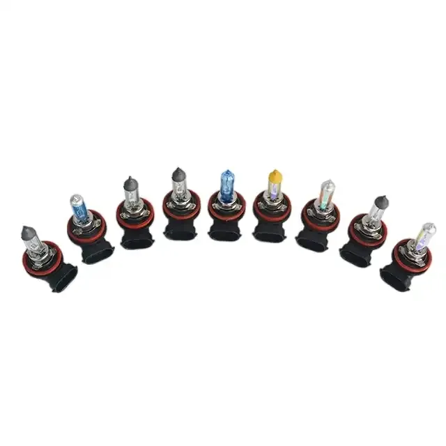 H9 12V 65W white tube quartz glass good base car accessories headlight long life standard 3000k halogen lamp