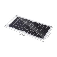AIsmartLink Efficient Power - Panel Solar Portátil Plegable de 6W, Bolsa Cargadora para Uso en Exteriores, Carga USB para Exteriores