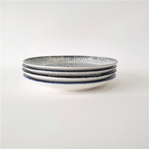 Assiettes en <span class=keywords><strong>porcelaine</strong></span> sous-glaçure artistique de 7,5 pouces en gros - <span class=keywords><strong>Bleu</strong></span> <span class=keywords><strong>et</strong></span> <span class=keywords><strong>blanc</strong></span> dynamique, compatibles micro-ondes/lave-vaisselle - Product Image 6