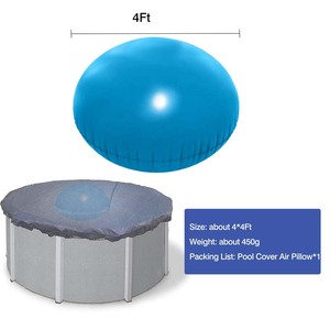 Coussin de <span class=keywords><strong>piscine</strong></span> haut de gamme 4' x 4' <span class=keywords><strong>pour</strong></span> l'hiver, tube flottant <span class=keywords><strong>pour</strong></span> <span class=keywords><strong>piscine</strong></span>, couverture de <span class=keywords><strong>piscine</strong></span> flottante - Product Image 4