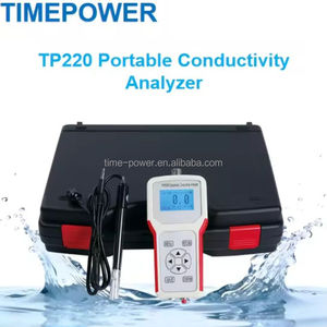 TIMEPOWER TP220 Portable Conductivity Meter with Backlight <strong>Calibration</strong> Records Support K=0.01 0.1 1.0 10 Conductivity Sensor - Product Image 1