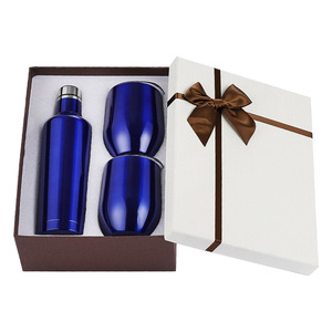 Ensemble cadeau de vin rouge européen américain 500 ml, boîte cadeau, tasse isotherme en acier inoxydable 304, 12 oz, coquille d'œuf, 12-24 heures de conservation thermique - Product Image 5