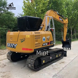 Excavateur Sany SY75 d'occasion à vendre Mini pelleteuse d'occasion avec moteur Isuzu Kawasaki Valve hydraulique durable et bon marché - Product Image 6