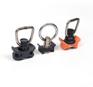 Логистическая гусеничная грузовая рельсная арматура для авиационного алюминиевого L-гусеничного фитинга на пластиковом основании с одной шпилькой с пружинной защитой - Product Image 5