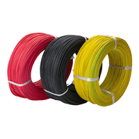 Fil de cuivre étamé plat torsadé UL1332 isolé FEP 22AWG 300V IP67 UL758 pour le chauffage des bâtiments, les appareils électroménagers et l'utilisation industrielle