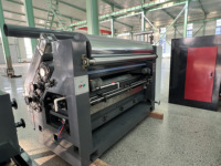 Máquina Automática para Fabricar Cajas de Cartón Corrugado de Una Cara para Embalaje de Plástico y Madera para Botellas de Papel