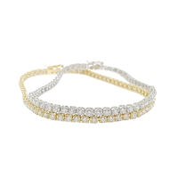 Jewellery good quality elegant design diamond tennis bracelet