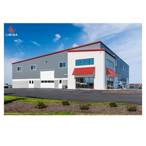 Dễ dàng xây dựng kết cấu thép prefab kho vật liệu xây dựng cho các tòa nhà thương mại và nông nghiệp - Product Image 6