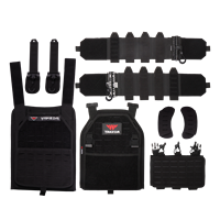 Yakeda 6094 Gilet Tactique Plaque Porte-Chargeurs Chalecos Molle pour Randonnée Pêche Nylon 1000D Entraînement Extérieur Chasse Sécurité