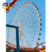 Grande Roue Géante de 88 m à Prix Compétitif, Nouveau Design, à Vendre pour Parc d'Attractions et Manèges Thématiques