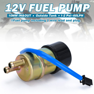 PQYRACING Bomba de combustible para motocicleta DZB11-P, pieza de repuesto para compartimento del motor de metal para Honda VT700C VT750C - Product Image 2