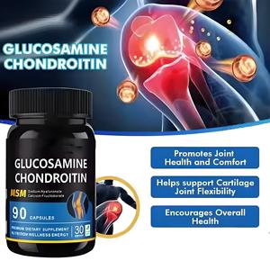OEM Msm Conjunto Osso Suplemento Glucosamina Tablets Sulfato Msm Glucosamina Condroitina Cápsulas