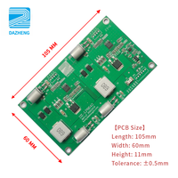Modul PCB Regulator Rentang Peredupan Layar Universal Komponen Elektronik DAZHENG High Performance DZ-LP6640 26-37''