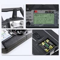 Émetteur RC FLYSKY FS-i6X 10CH 2.4GHz AFHDS 2A avec récepteur X6B IA6B A8S IA10B IA6 pour drone de course FPV RC et avion