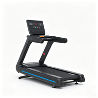 Cinta de Correr Profesional para Gimnasio con Frecuencia Variable, Inclinación Ajustable y Motor AC Vectorial, Equipo de Fitness Comercial para Centros Deportivos
