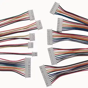 JST XH2.54 XH 2.54毫米电线电缆连接器2 3 4 5 6 7 8 9 10针间距公母插头插座20厘米电线长度26AWG