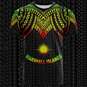 T-shirt personnalisé 3D Chuuk polynésien hawaïen avec motif gingembre lei blanc, tatouage tribal, streetwear pour hommes et femmes, streetwear unisexe, tee-shirt - Product Image 1
