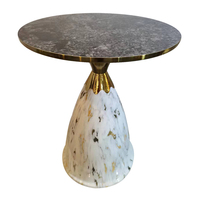 Table basse d'angle en fer au design créatif, table d'appoint moderne pour canapé-lit, style nordique simple, aspect bois contemporain pour salon